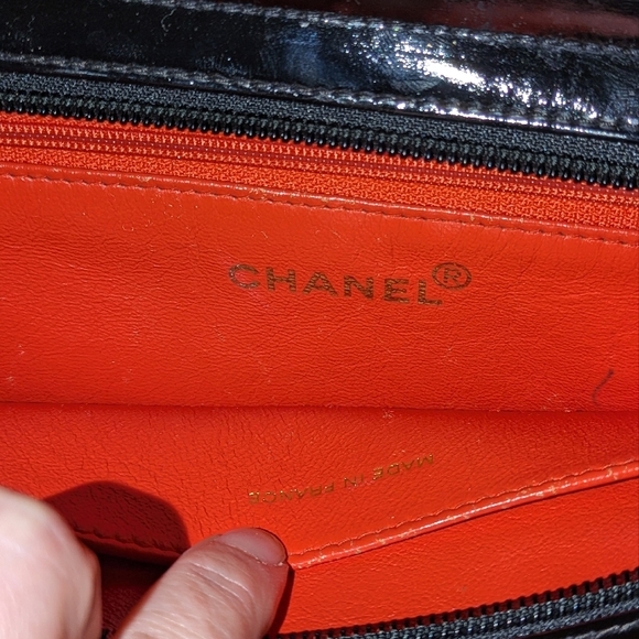 Chanel Brown and Black Tote Bag - Picture 4 of 6